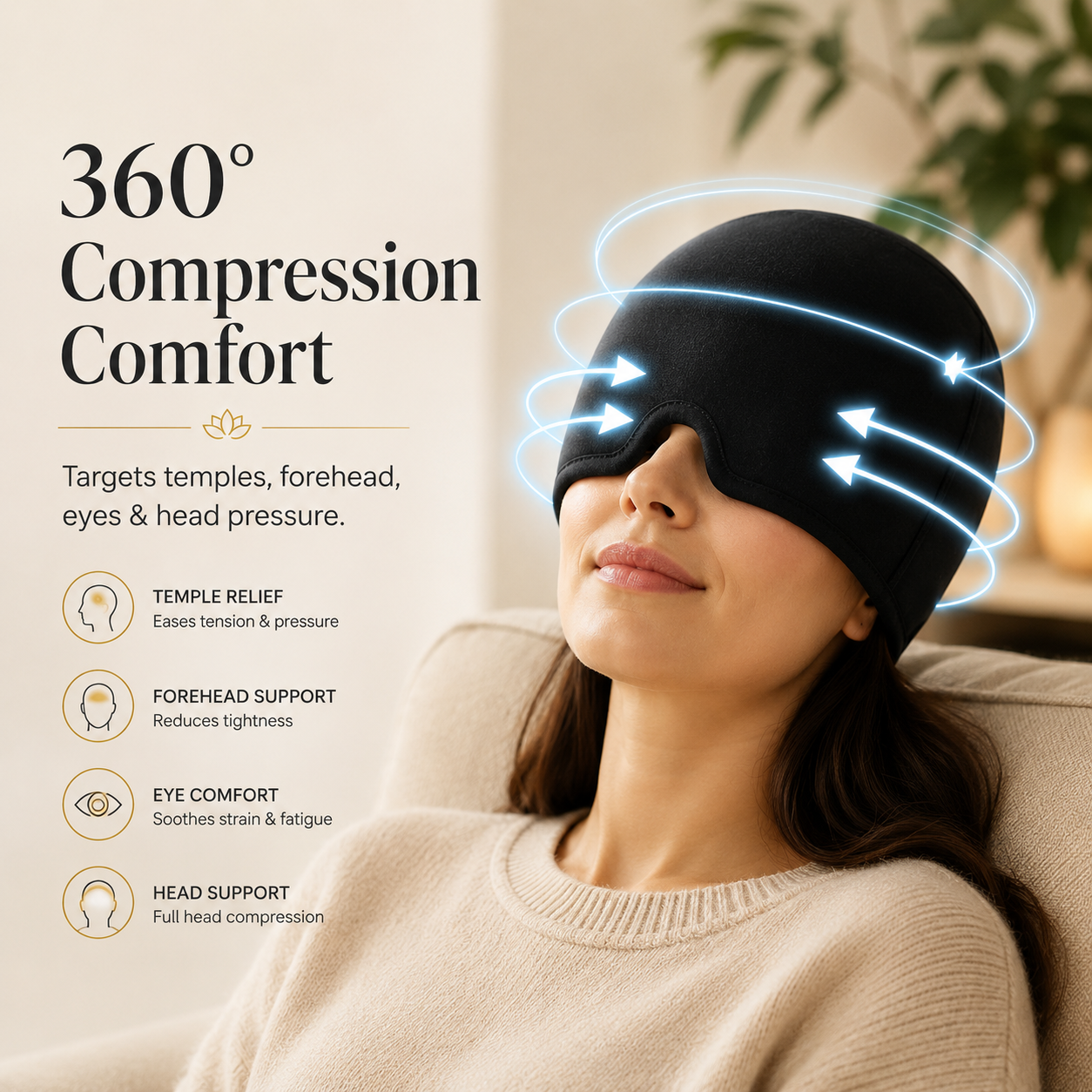 PRIME Aura™ Migraine Relief Cap
